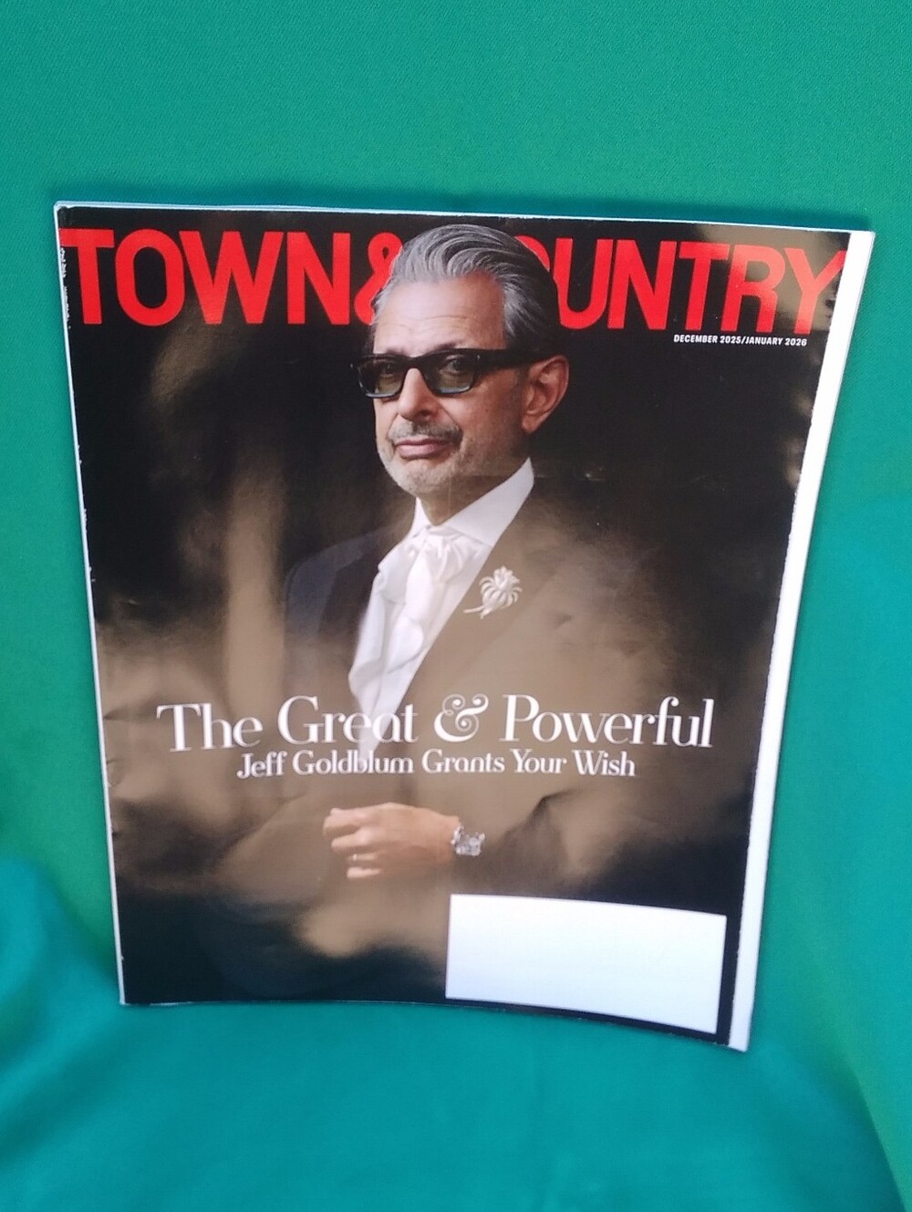 Town & Country Magazine Jeff Goldblum 2026